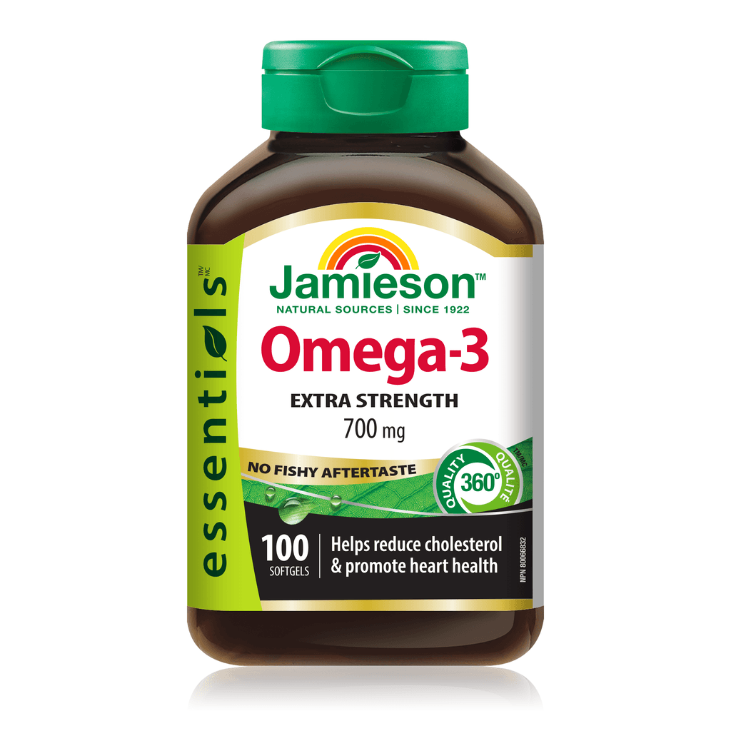 Jamieson Omega 3 700mg(EPA+DHA), 100 softgel