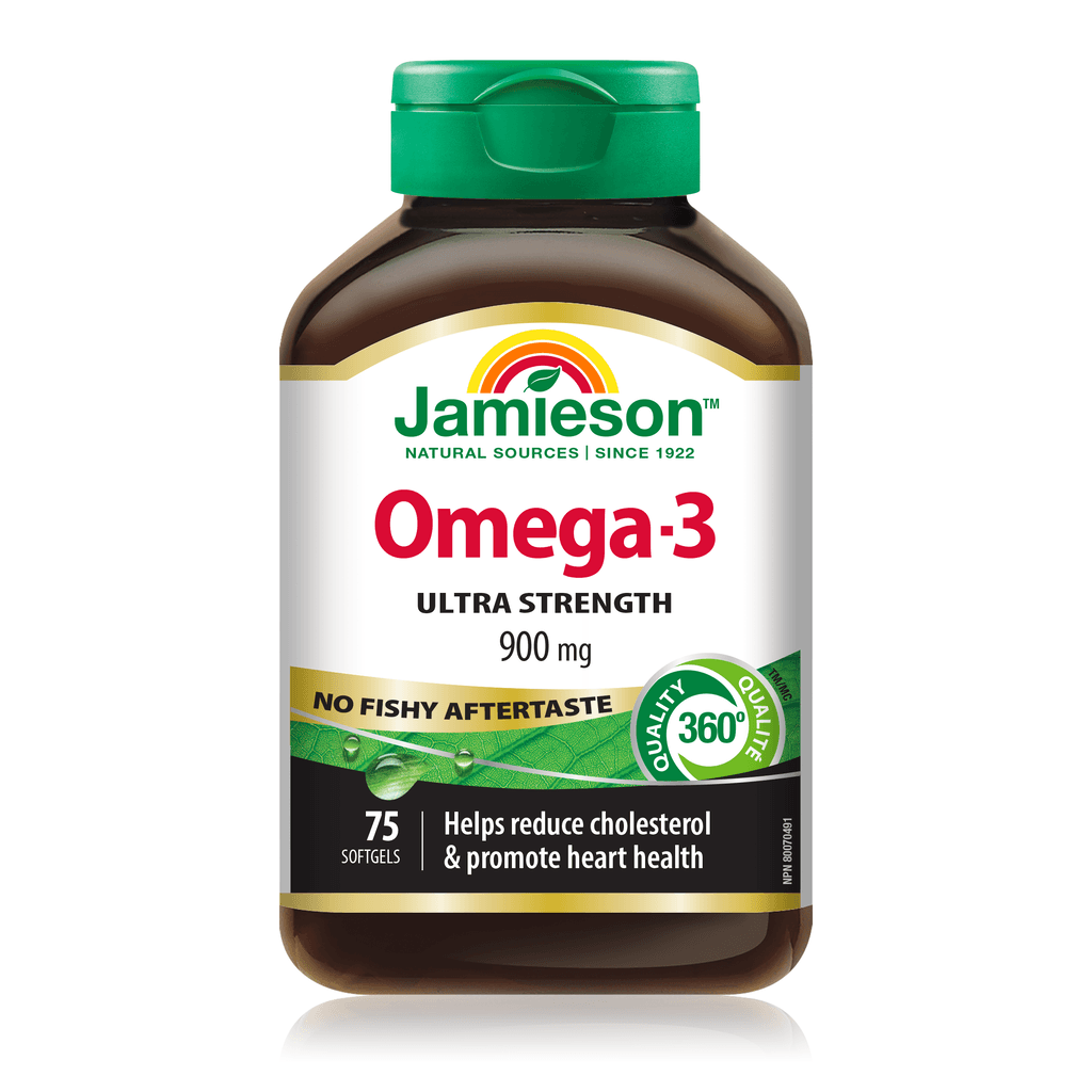 Jamieson Omega 3 ULTRA 900 mg 75 cap (EPA 515mg, DHA 385mg)