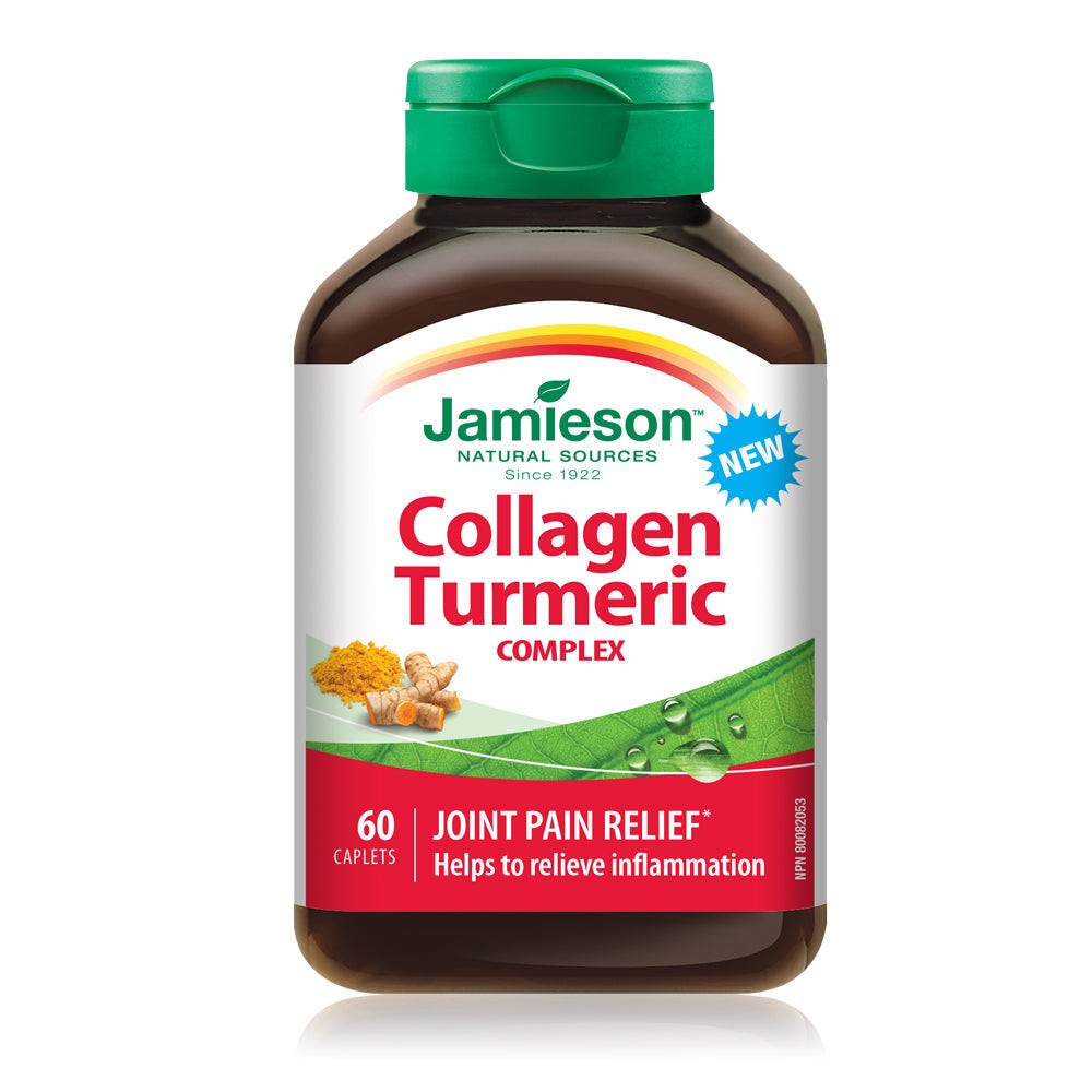 Jamieson Collagen & Curcumin Turmeric 60