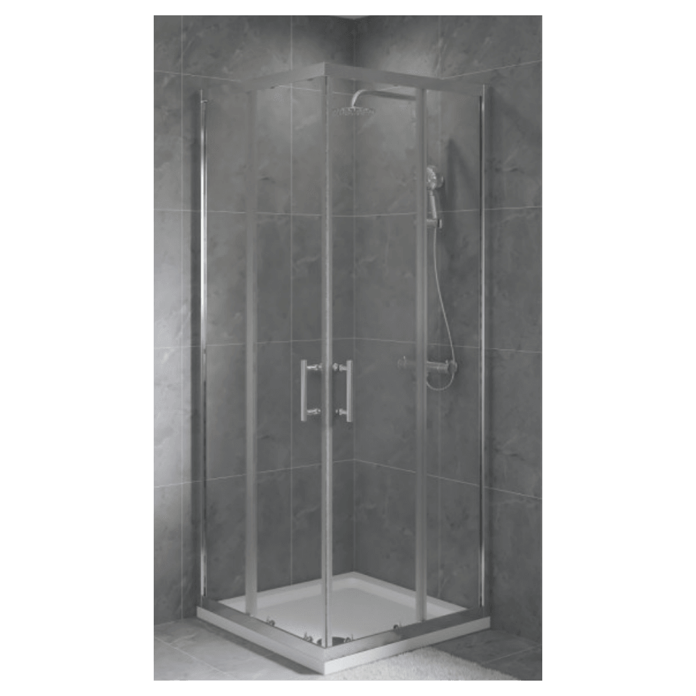 Tuš Kabina Sa Kaljenim Staklom Hrom Profil