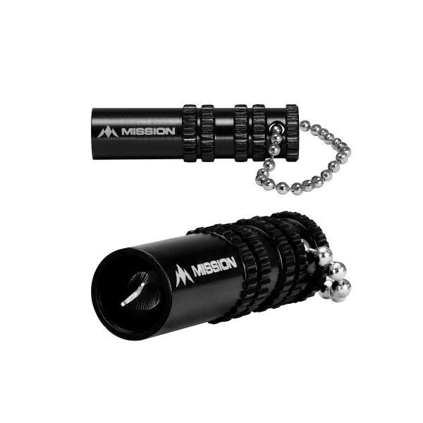 Mission Extractor Aluminium Crni