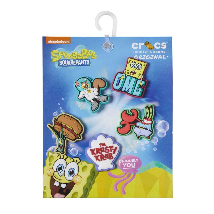 Crocs Ukrasi Spongebob 5, Šareni