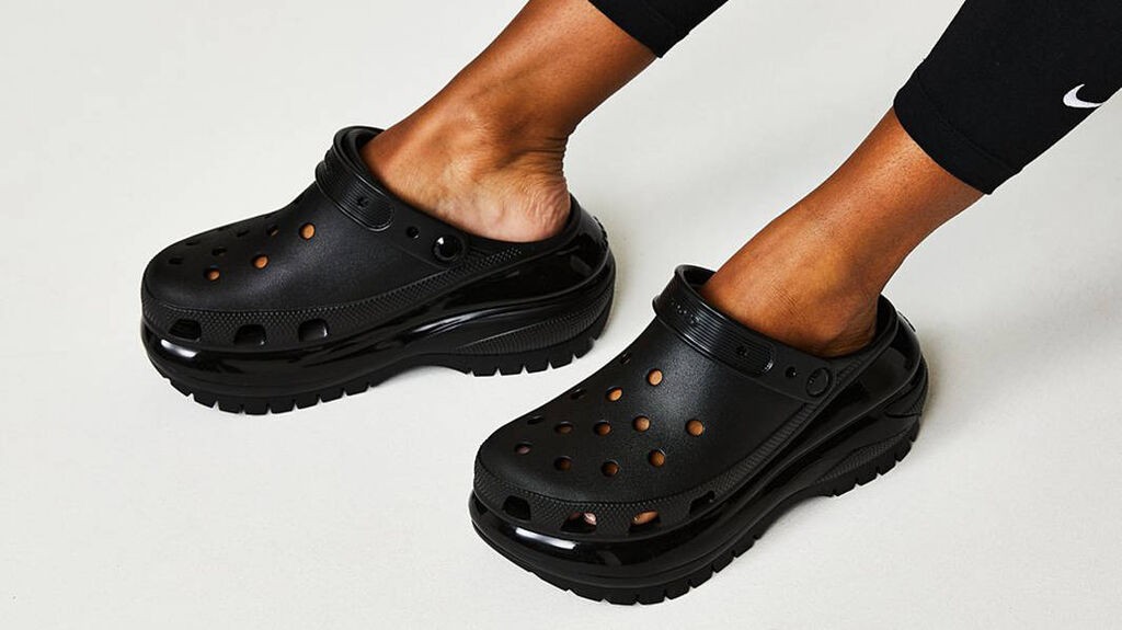 Crocs Mega Crush Clog Papuče Ženske, Crne