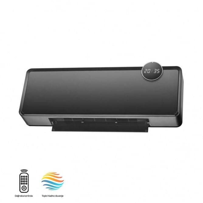 BB Link Grijalica Zidna Fs-833, Crna