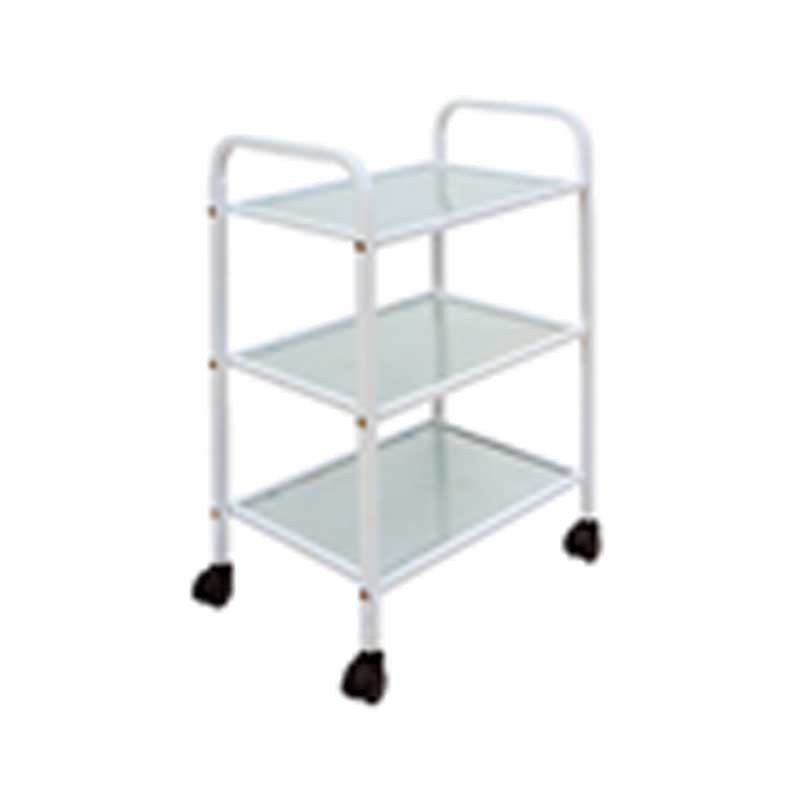 DM Kozmetička polica E2035 sa staklom, bijela