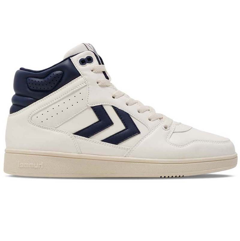 HUMMEL Muške patike St power play mid pl, Bijelo-teget