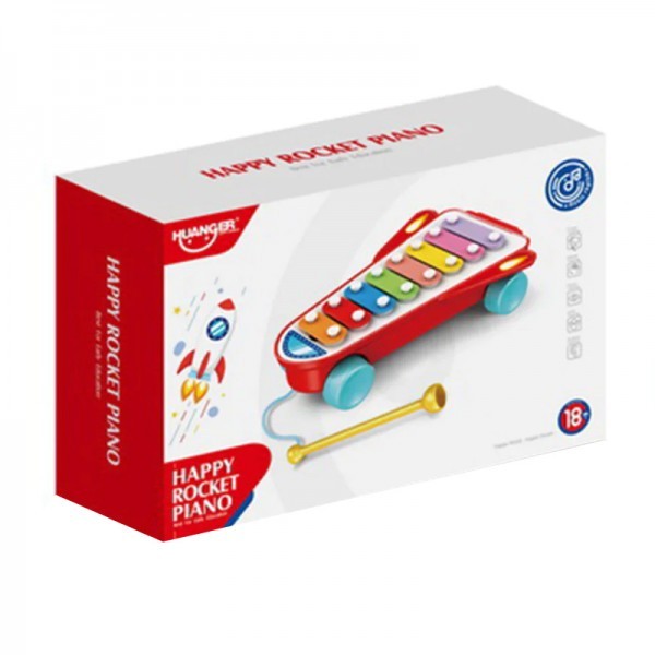 HUANGER Muzicka igracka metalofon HE.8040, 18m+