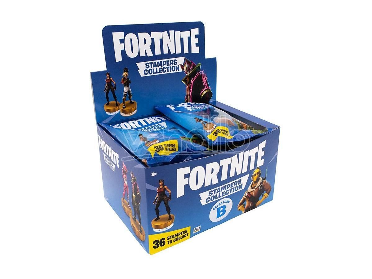 Mini Figure Fortnite Stampers Mystery Bags, Plava