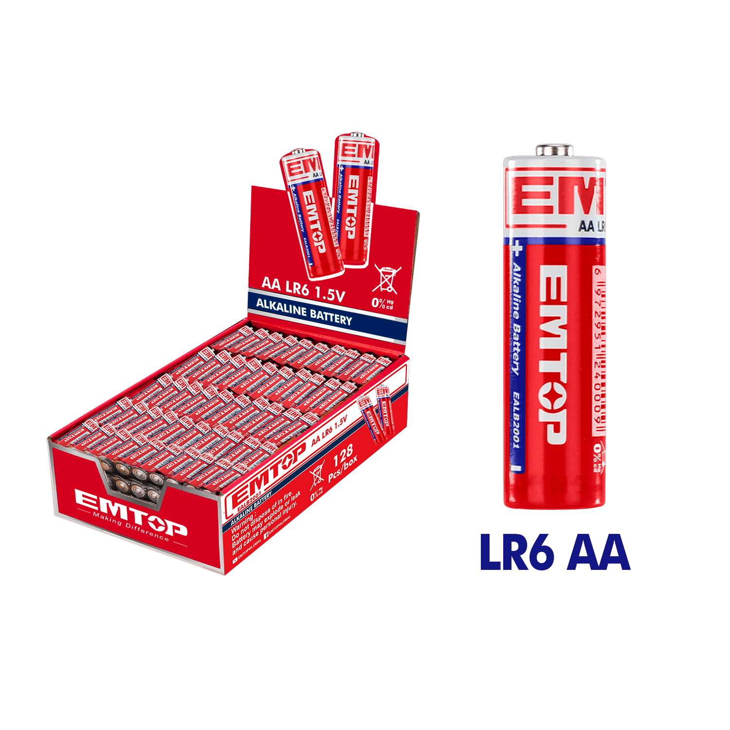 EM TOP Alkalna Baterija S16402