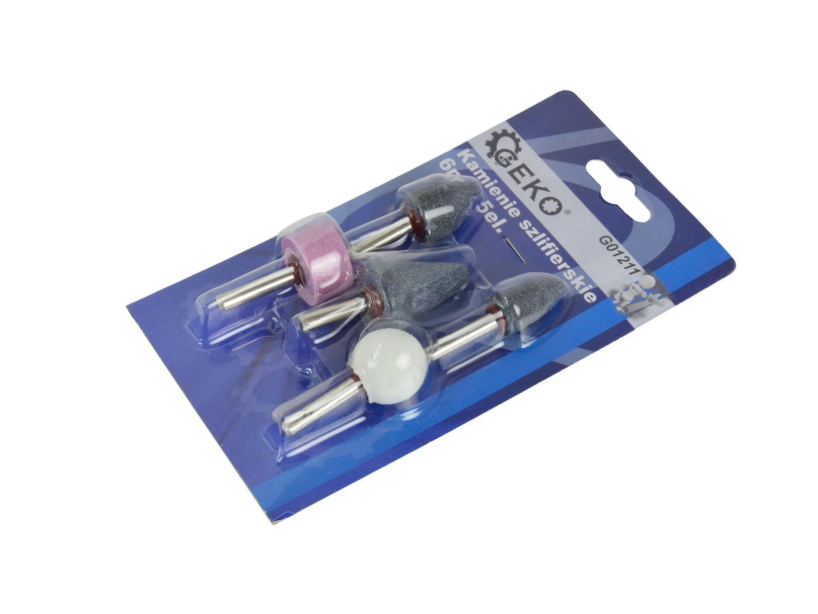 GEKO Set Brusnih Kamena 5Kom  S17229