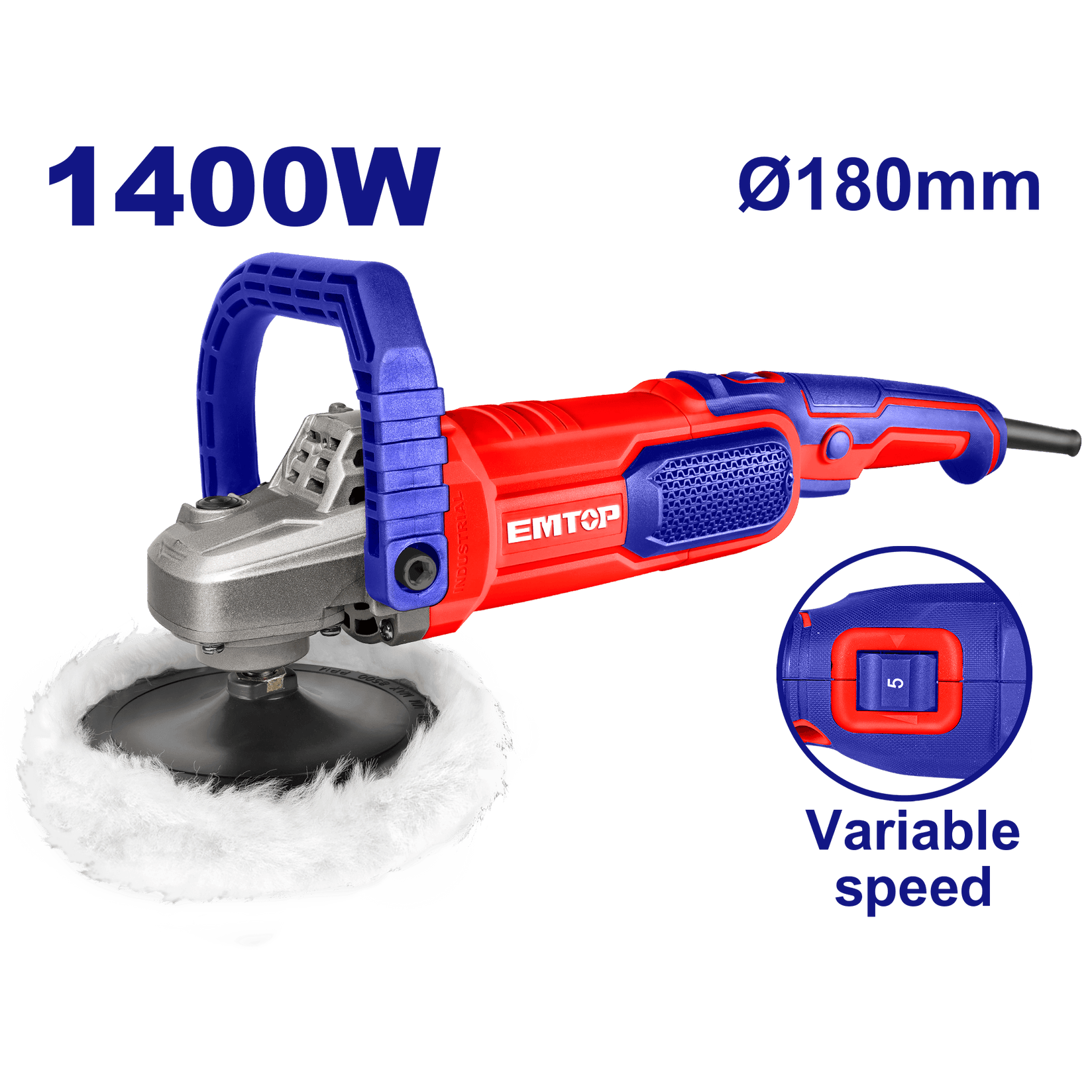 EM TOP Polirka 1400W  S16412