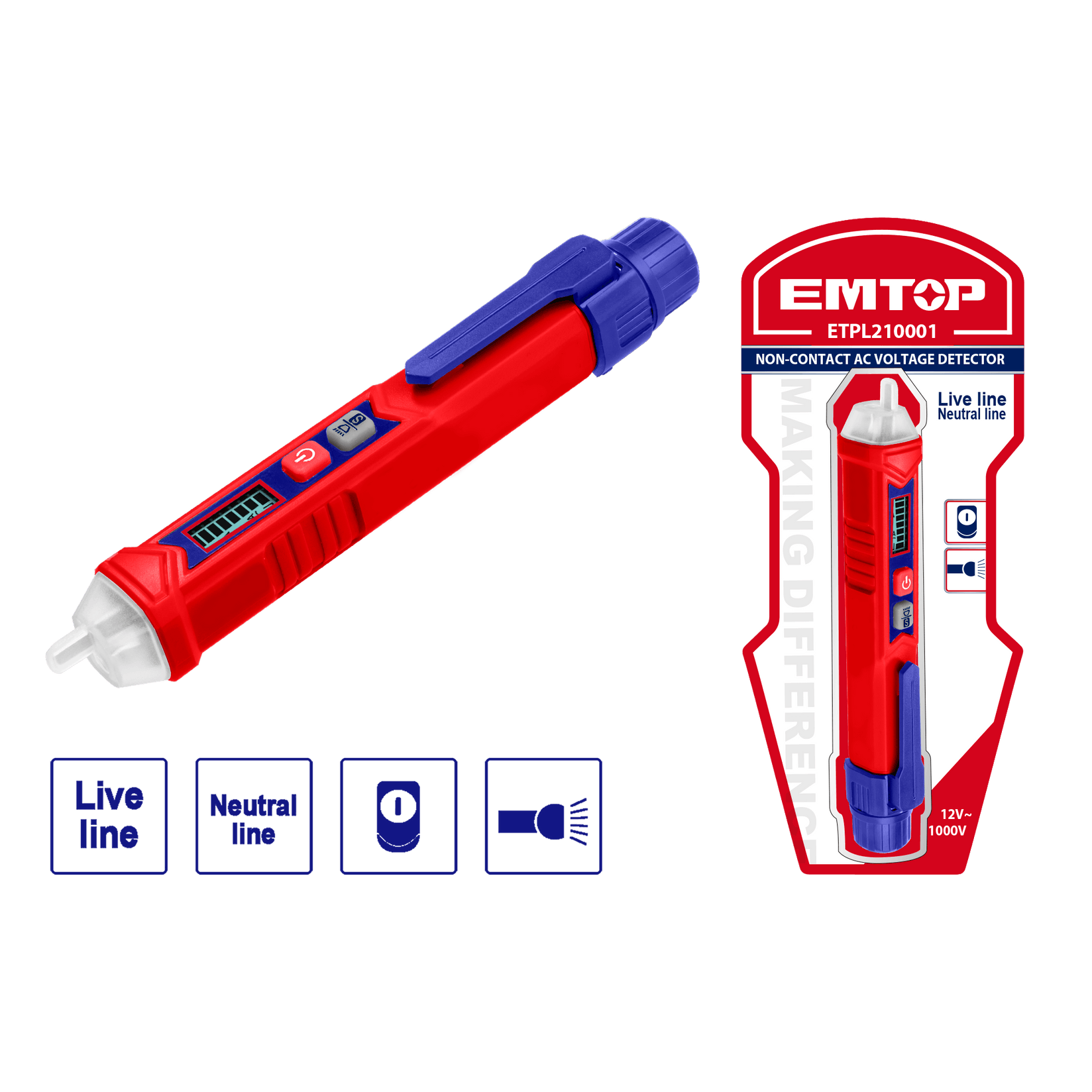 EM TOP Beskontaktni Detektor  S16471