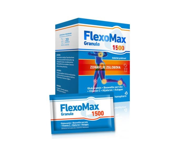Flexomax 1500 granule 20 kesica