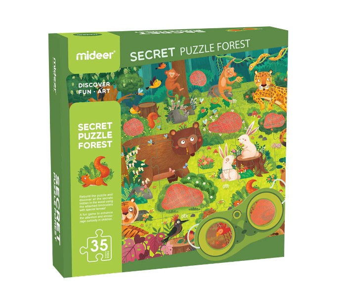 Igračka zagonetna puzla, šuma