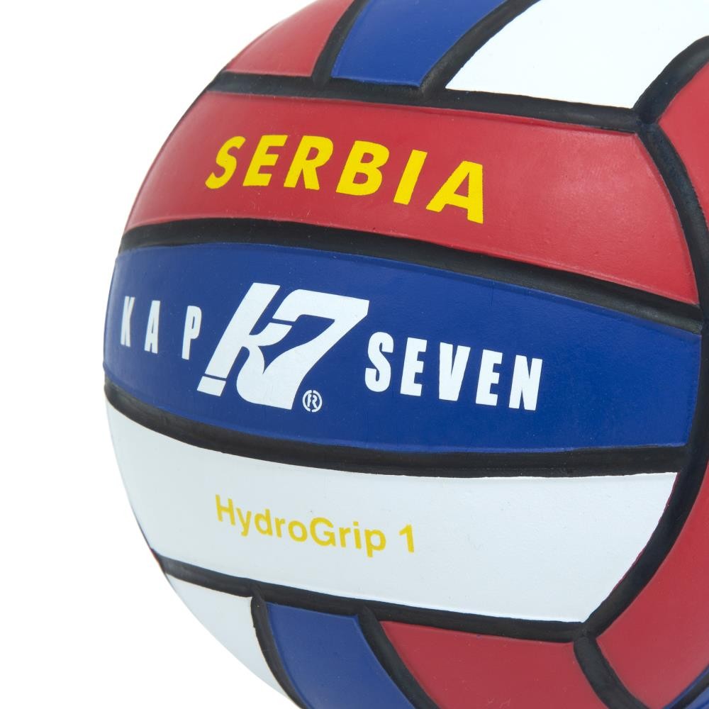 Turbo Vaterpolo lopta Turbo-K7 Srbija - veličina 1 crveno/bijela