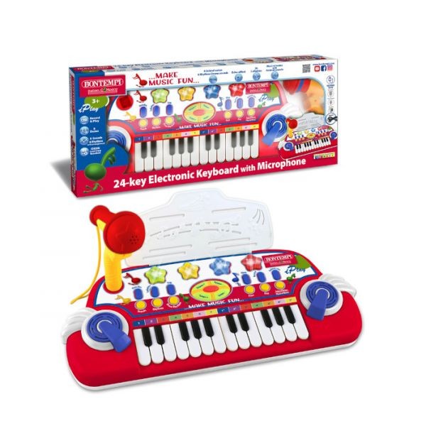 Igračka Bontempi  klavijatura sa 24 tastera i mikrofonom