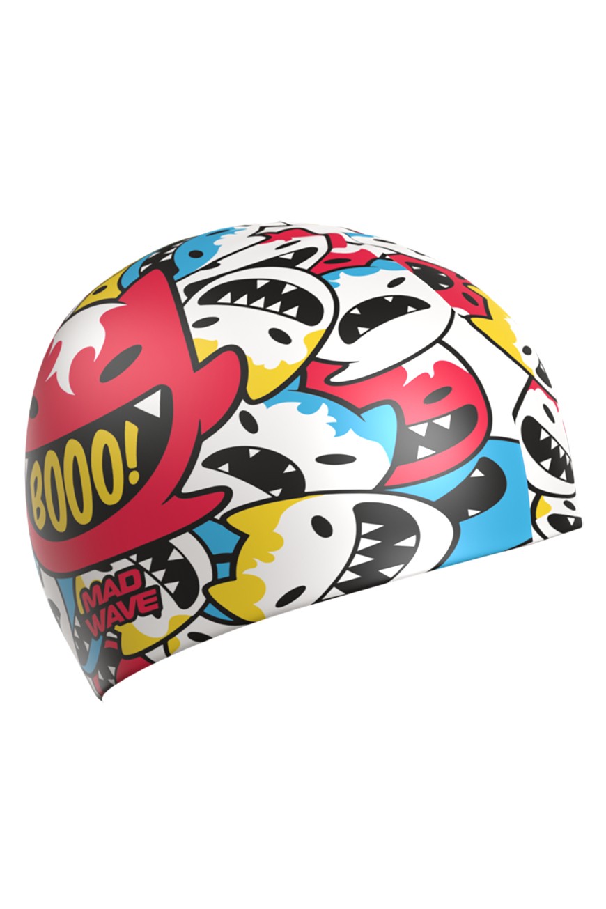 Silikonska kapa za plivanje Booo! - multicolor