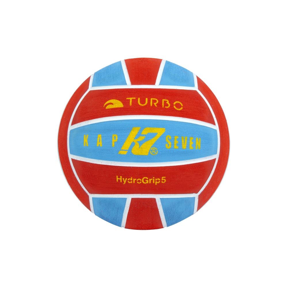 Turbo Vaterpolo lopta KAP7 Maverick Hydrogrip crveno/plava - veličina 5