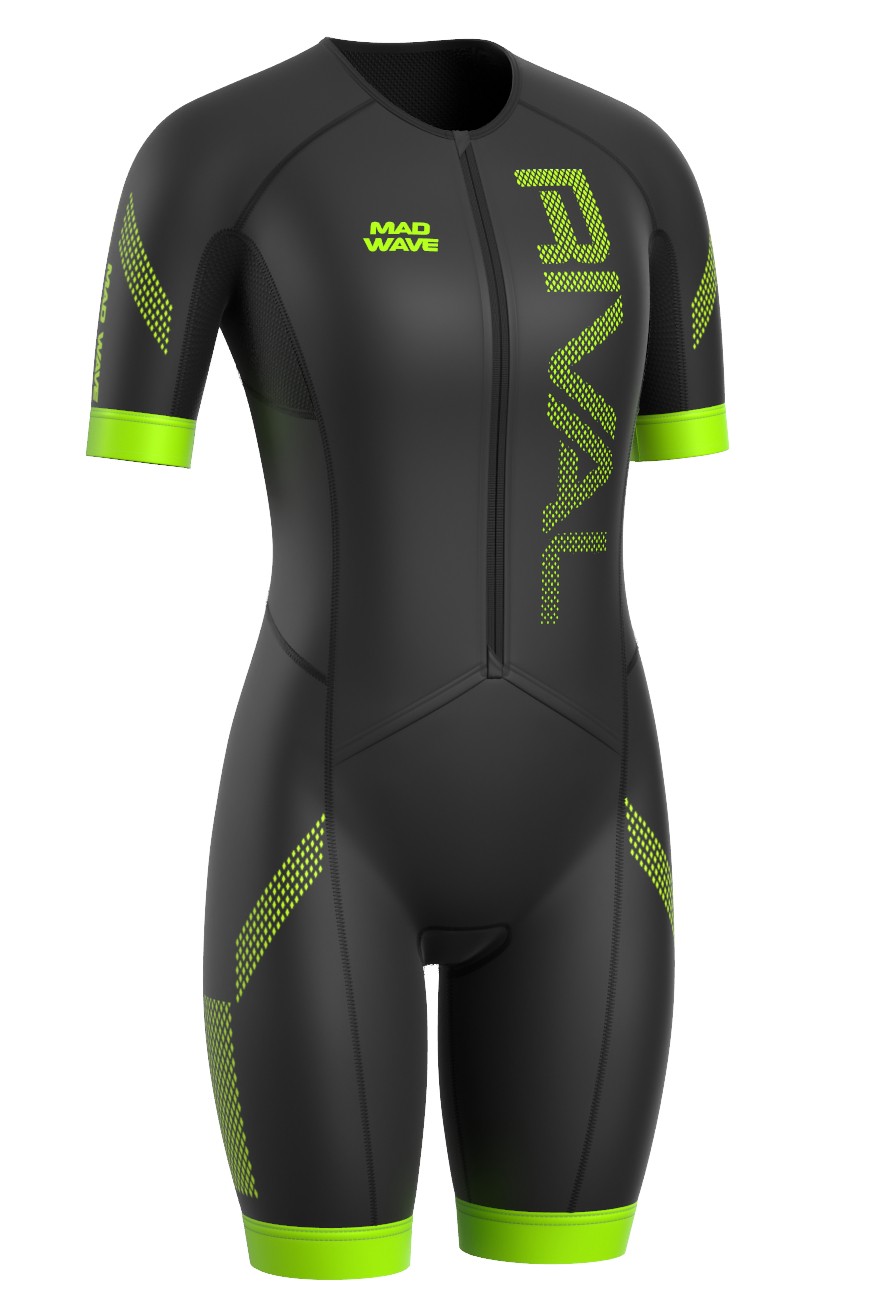 Ženski triatlon kostim Rival STY - black (XL)