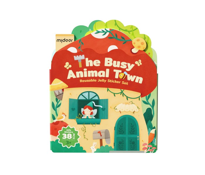 Mideer set naljepnica za višekratnu upotrebu-životinje