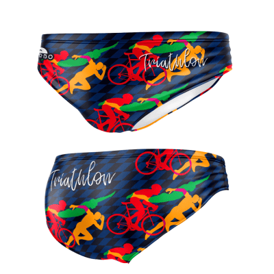 Turbo Muški kupaći kostim Triathlon Race teget - L