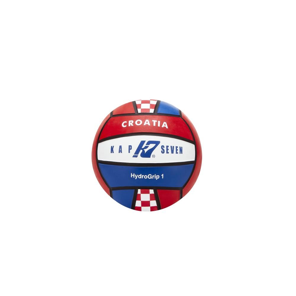 Turbo Vaterpolo lopta Turbo-K7 Hrvatska - veličina 1 crveno/bijela