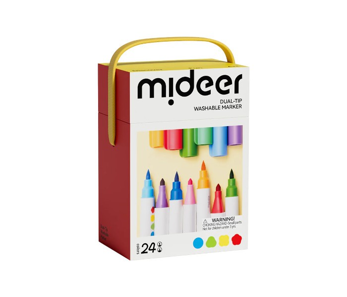 Marker perivi sa dvostrukim vrhom - 24 boje