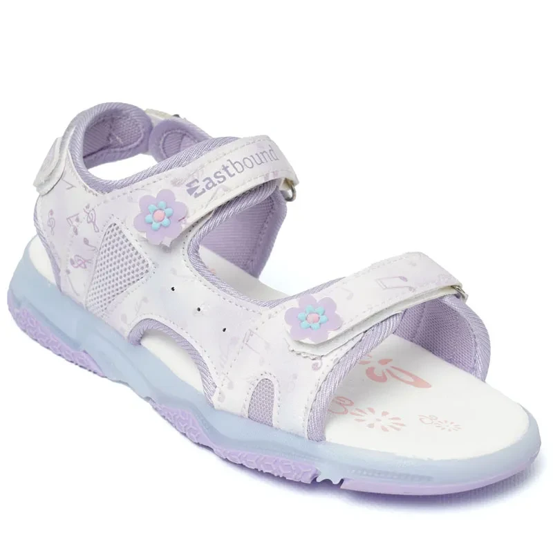 Djevojačke sandale Happy Grill marke Eastbound, bijelo-ljubičaste