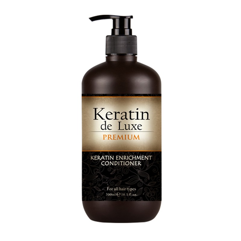 Keratin de Luxe Premium Balzam za kosu 300ml, Smeđa