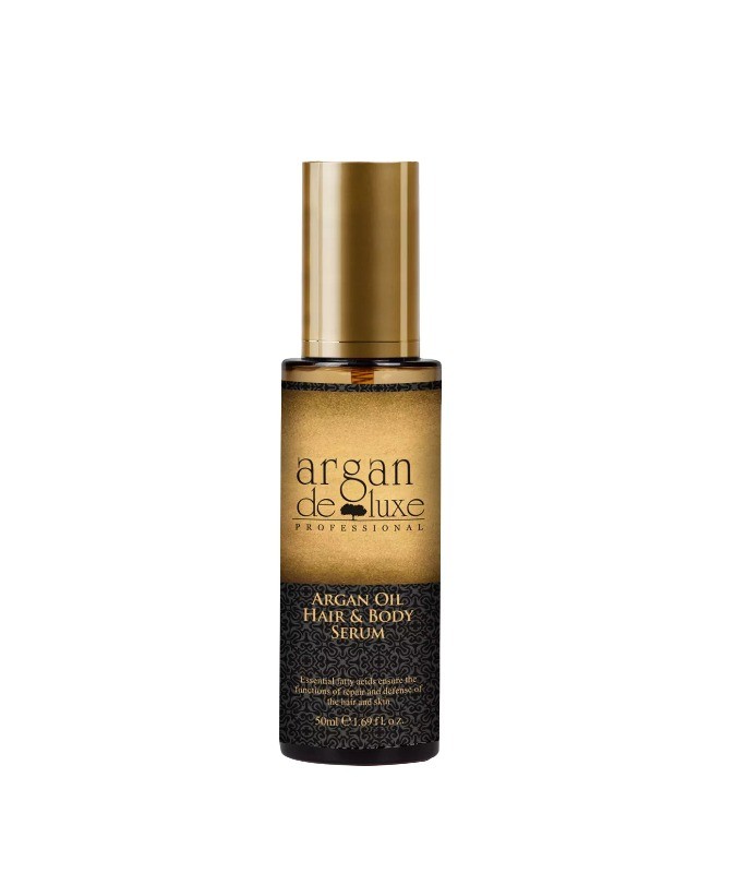 Argan de Luxe Argan oil Uljani serum za kosu i tijelo 50ml, Zlatna