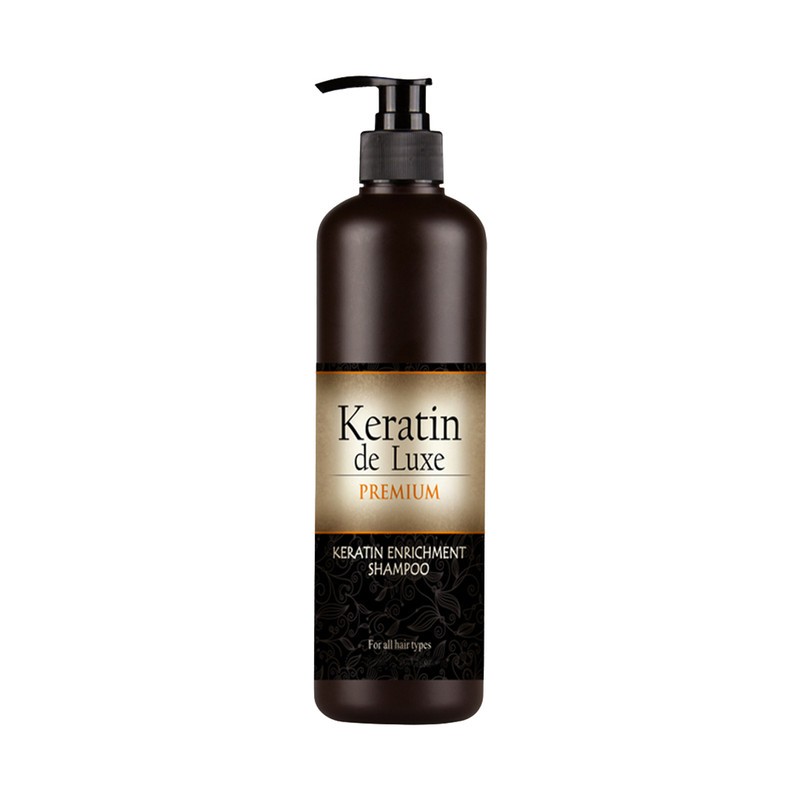 Keratin de Luxe Premium Šampon 500ml, Smeđa