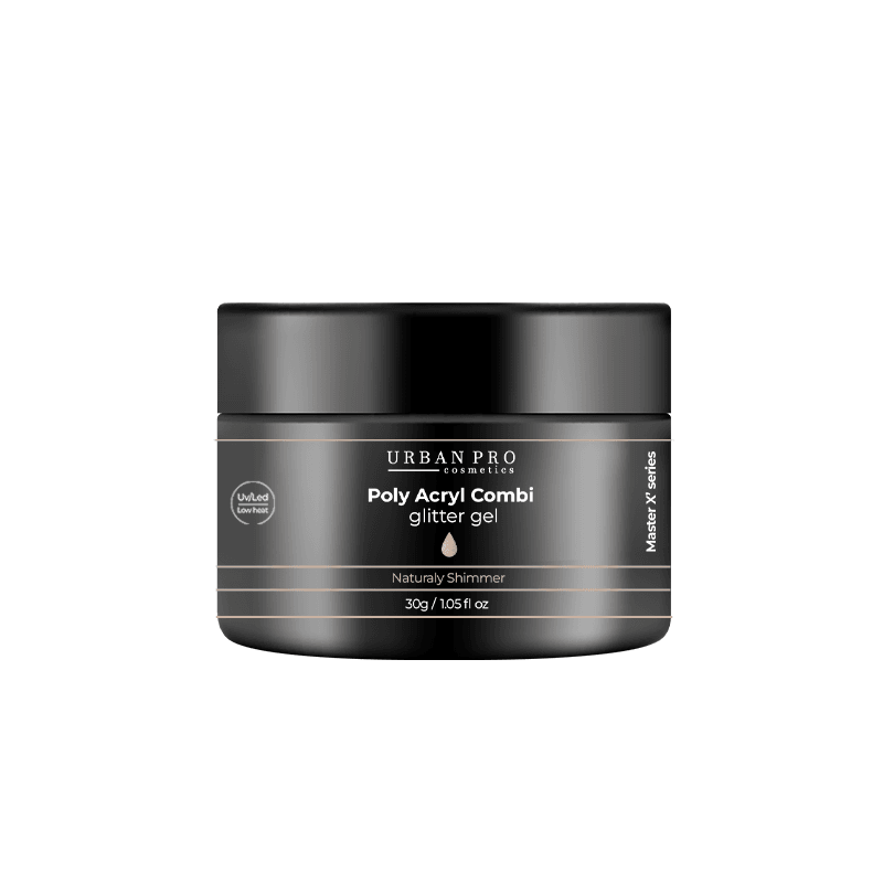 Urban Pro Combi 'Glitter gel Naturaly Shimmer 30gr, Bež