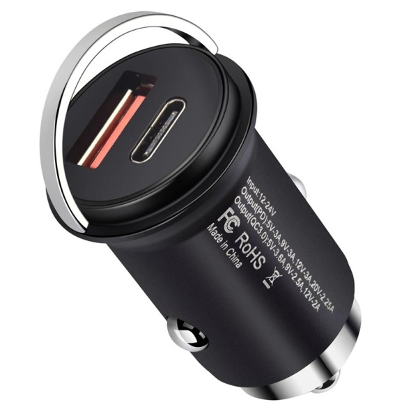 Teracell TC-13 Auto punjač, DLS-C52B, 45W, Tip C