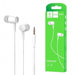Denmen DR02 Slušalice, Žične, Bijele