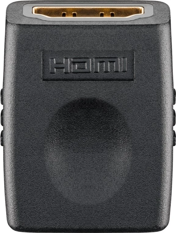Goobay HDMI žensko-ženski adapter F-F, Crni