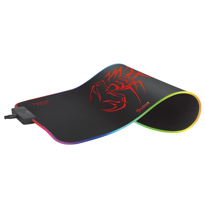 Marvo Gaming podloga RGB, Crna