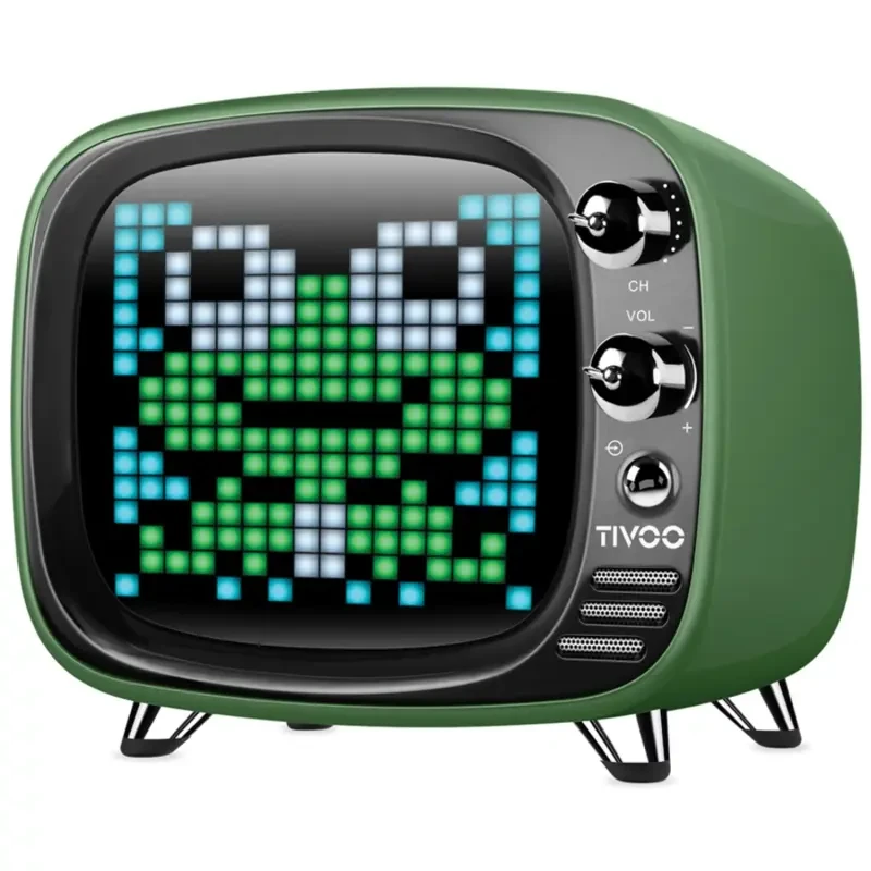 Divoom Tivoo Bluetooth zvučnik sa LED ekranom, Zeleni