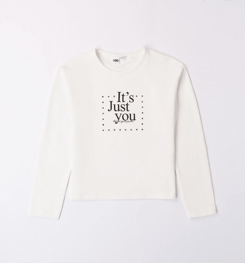 iDO F Majica Za Djevojčicu  FW24V4A852V0112,  Bijela