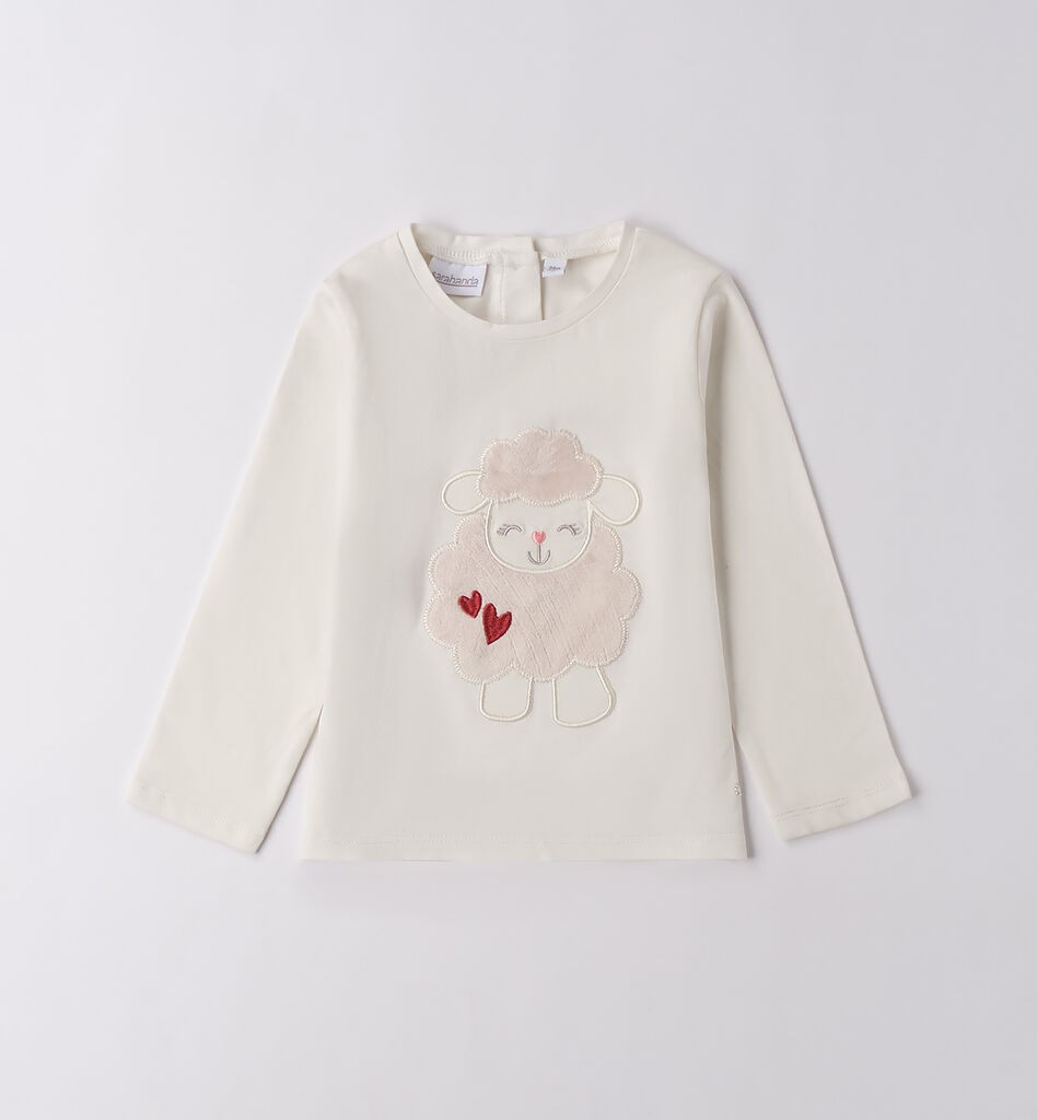 Sarabanda F Majica Za Djevojčicu  FW25SR0F315S0112,  Bijela