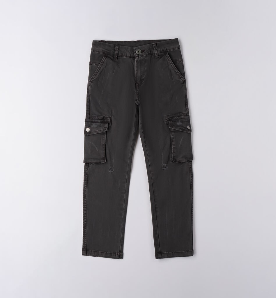 Sarabanda M Pantalone Za Dječaka  FW25VR0F688V0566,  Crna