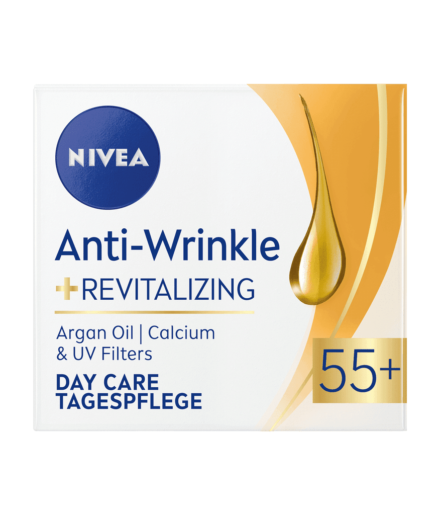 Nivea Dnevna krema protiv bora Anti-Wrinkle 55+, 50 ml