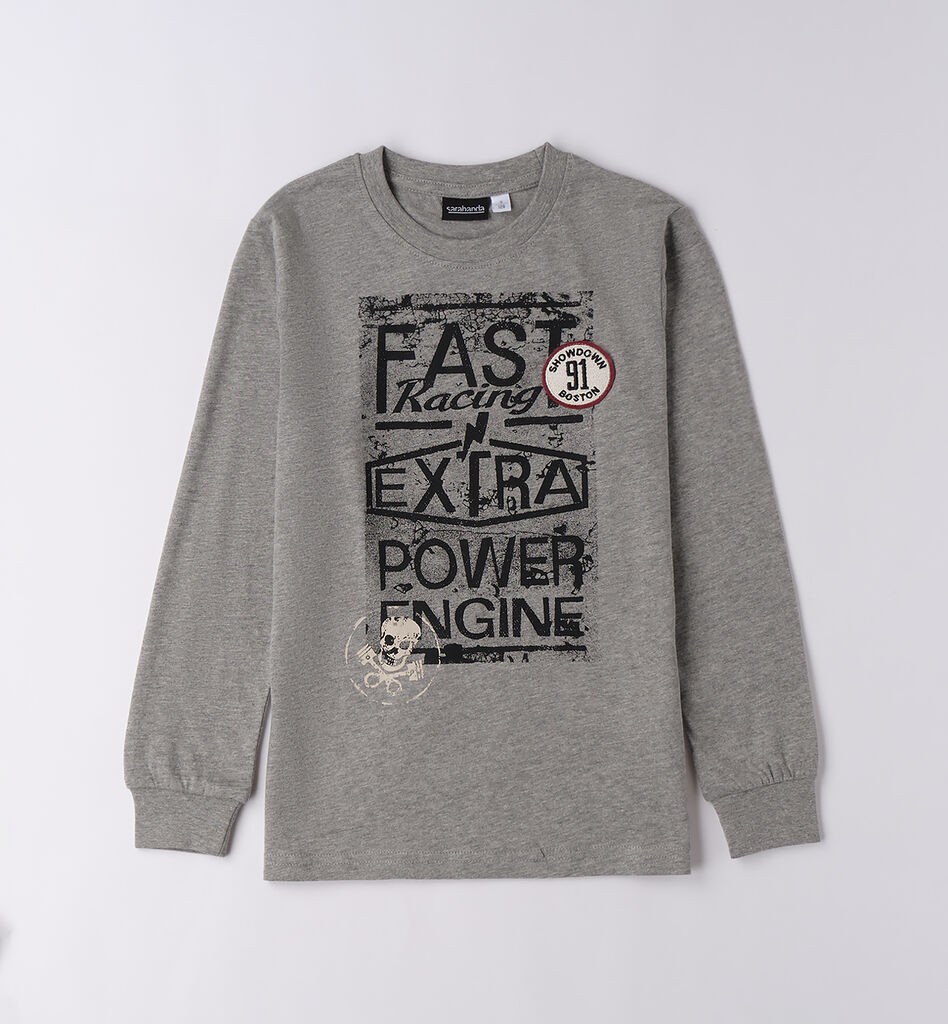 Sarabanda M  Majica Za Dječaka FW25VR0F663V8961,  Siva