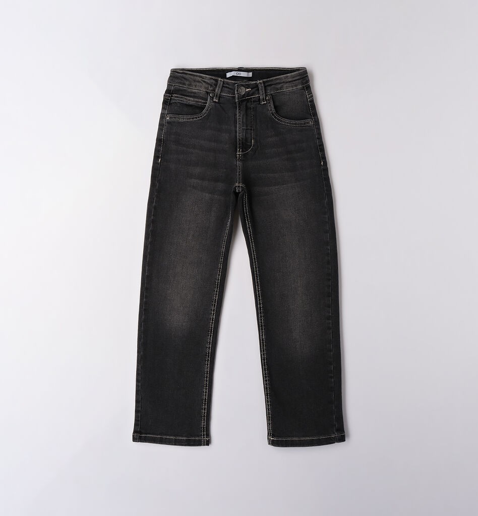 iDO M Pantalone FW25VR4F469V7993, Crne