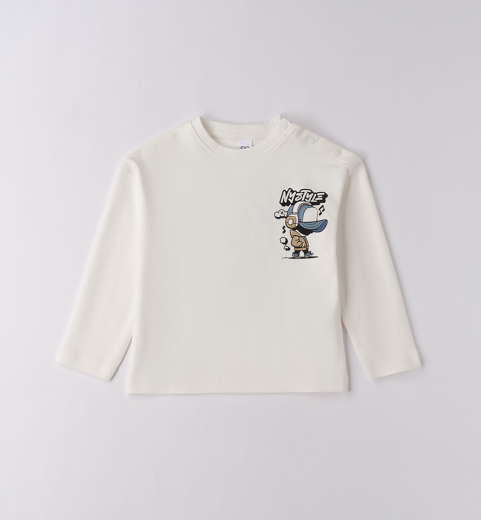 iDO M Majica  Za  Dječaka FW25BR4F2550112,  Bijela