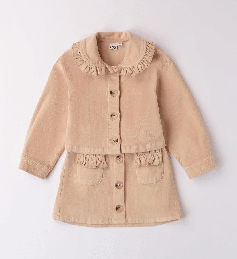 iDO F Komplet Za Djevojčicu FW24B4A5420941,  Smeđa (braon)