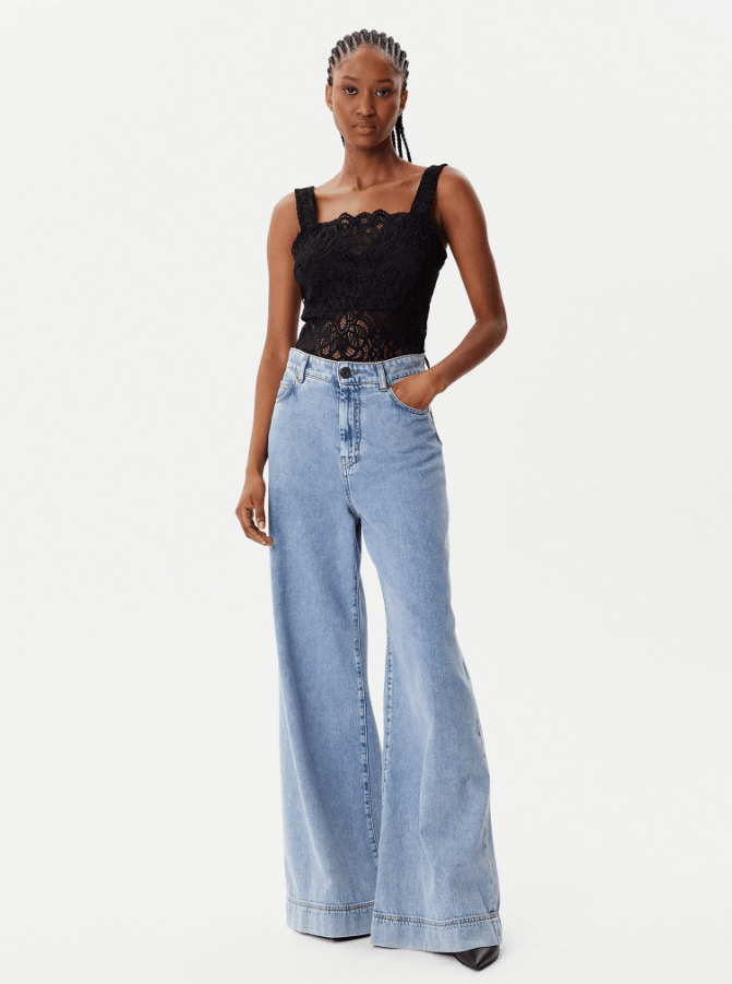 Morgan   Ženska Majica  FW25ŽR252DANSIANOIF5,  Crna