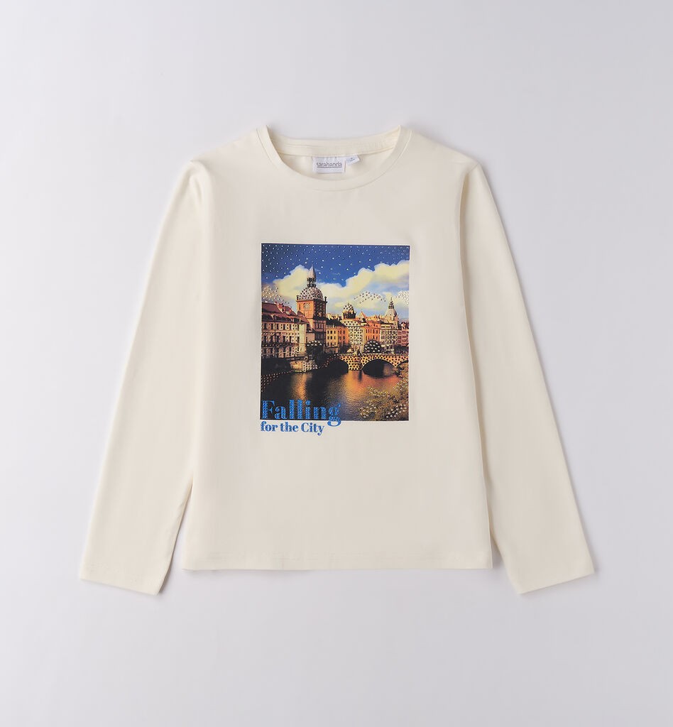 Sarabanda F Majica Za Djevojčicu  FW25VR0F530V0112,  Bijela