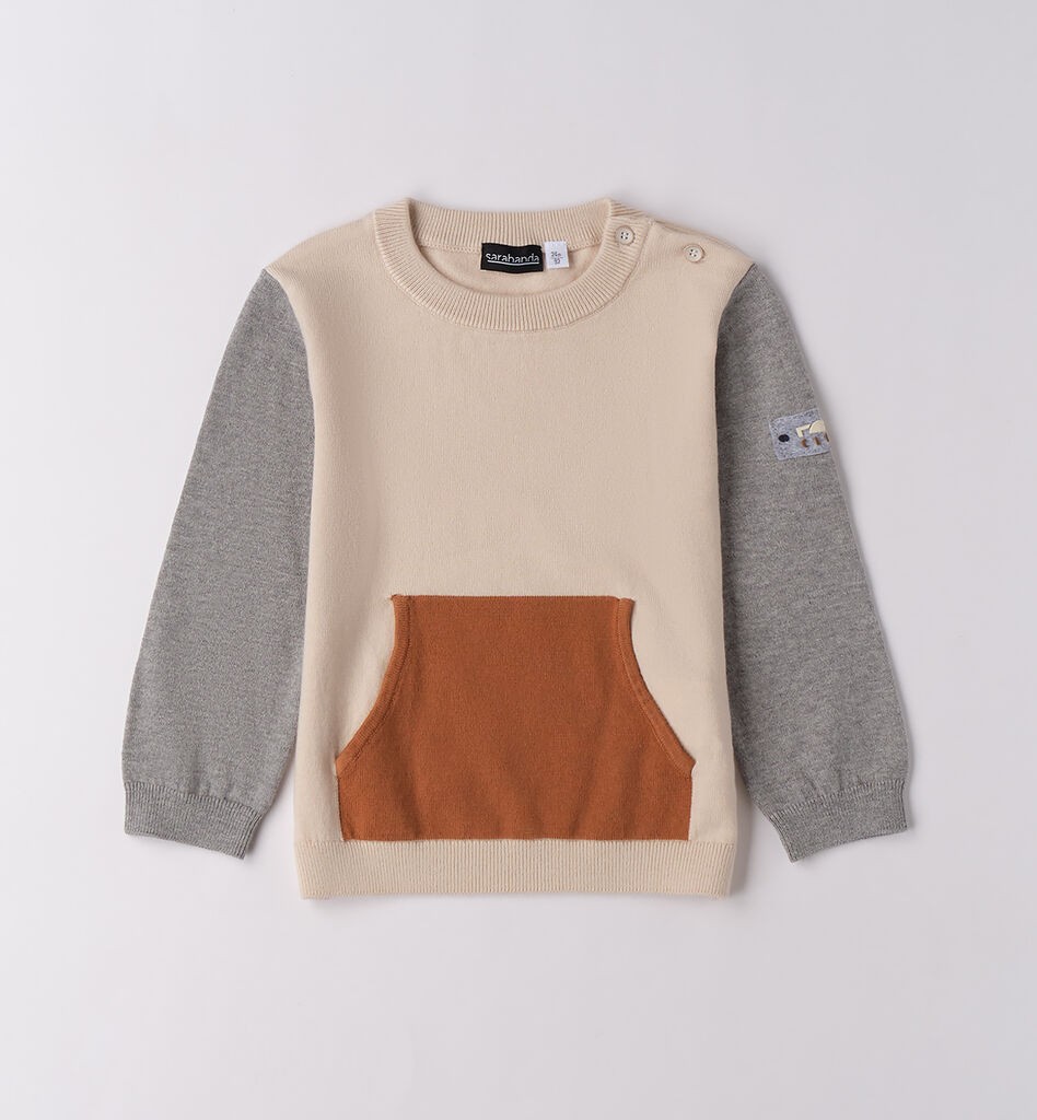 Sarabanda M Majica  Za  Dječaka FW25BR0F1000164,  Krem