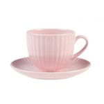 Set Šolja+Tacna Bk Daisy/Rz/Zl-Lb14/2 Roza Sa Zlatnim Rubom