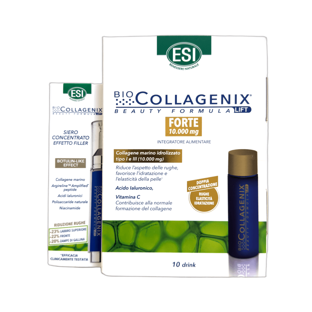 Biocollagenix set- drink forte 10x30ml  + serum 10ml